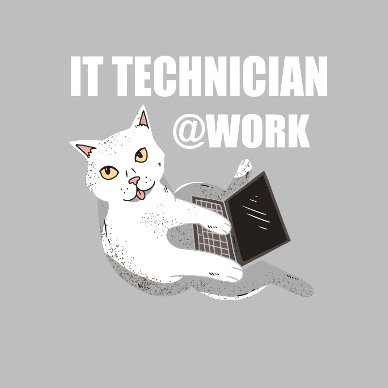 IT technicien de chat programmeur Techie