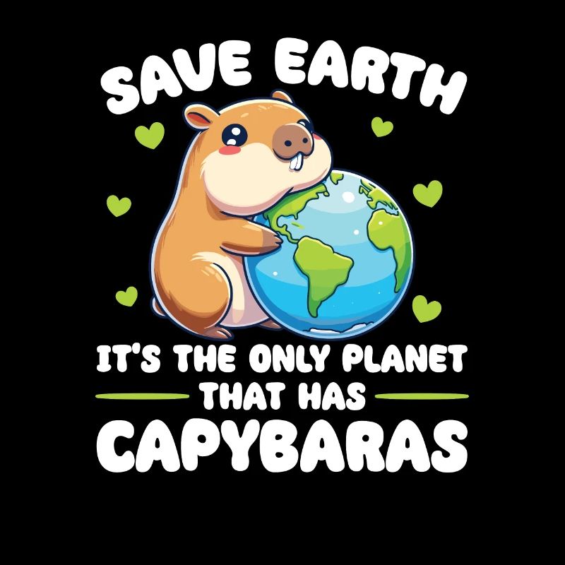 C’est la seule planète avec le Jour de la Terre de Capybara