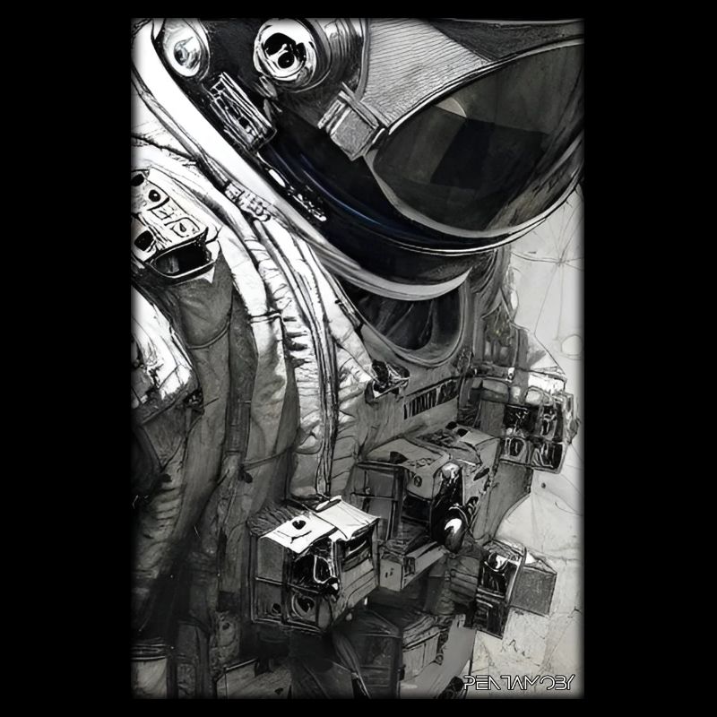 Astronaut Future Sci-Fi Technology
