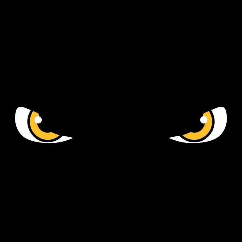 Augen gefährlich böse