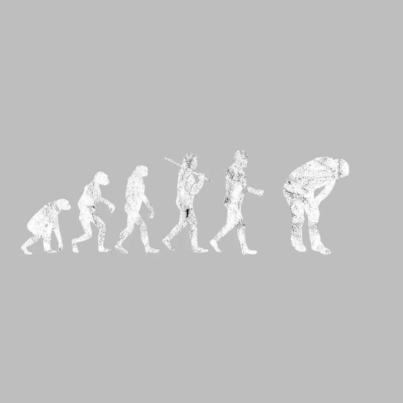 Ausser Puste Evolution Lustige Bilder Geschenk