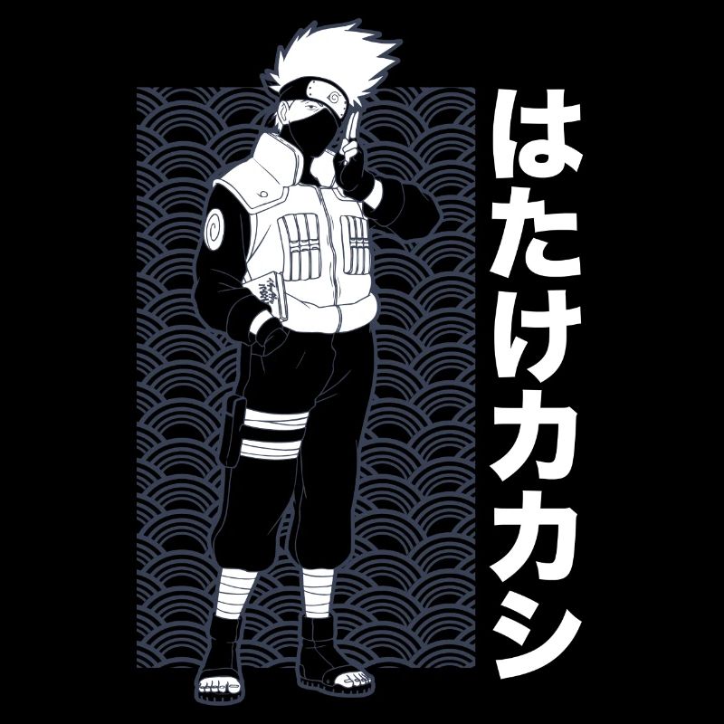 Naruto Cooles Design Mit Kakashi