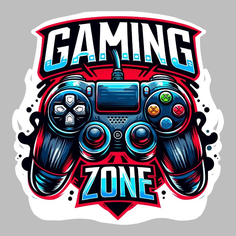 Gaming Zone - Controller Illustration