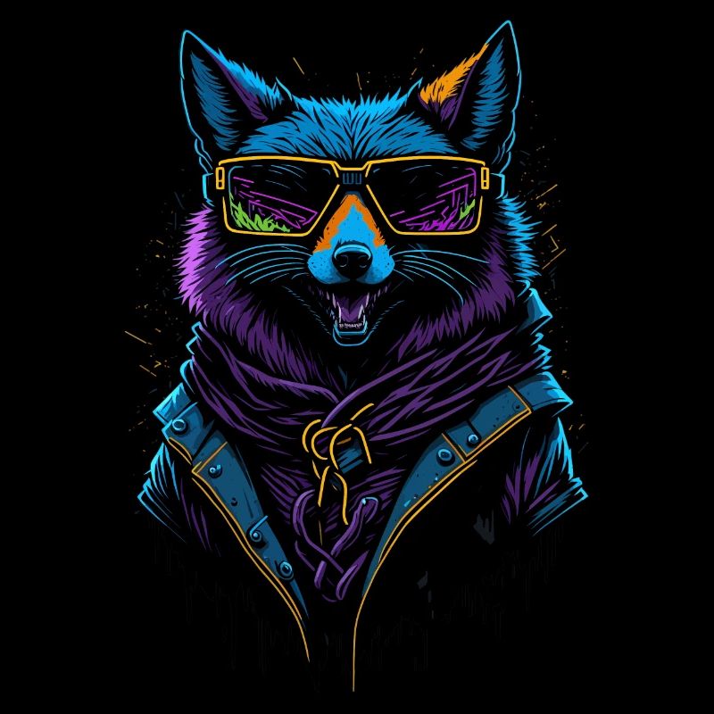 Cyberpunk Fox