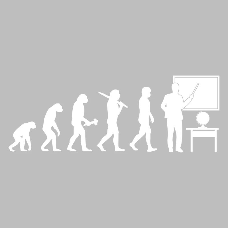 Cadeau enseignant professeur éducateur évolution