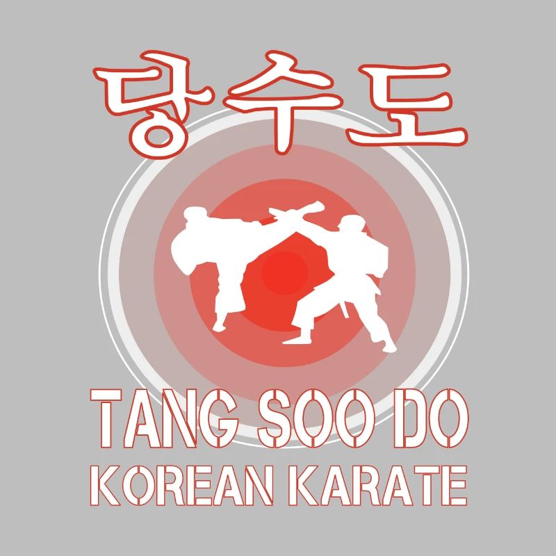 Tang Soo Do le design de karaté coréen