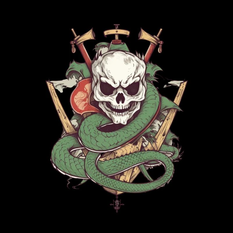 Dragon Pirate Flag