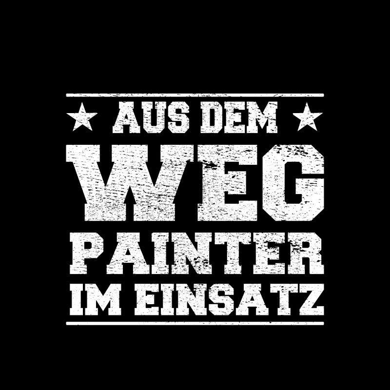 Aus dem Weg Painter im Einsatz Design