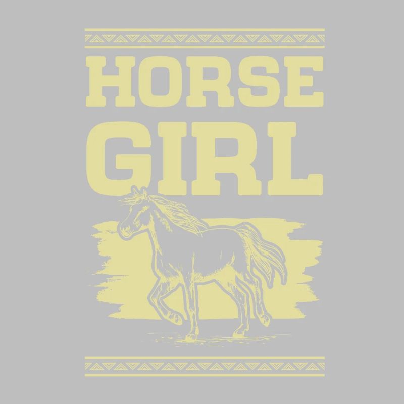 Fille à cheval