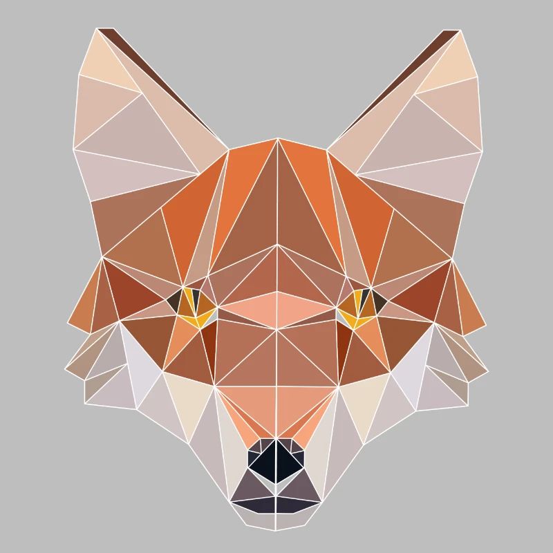 Tshirt polygonal Design Symmetrical Triangular
