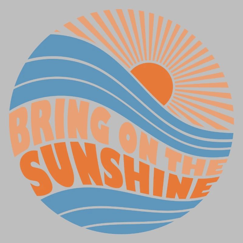 Apportez la conception de devis d’été Sunshine