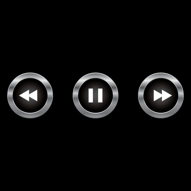 Audio control buttons