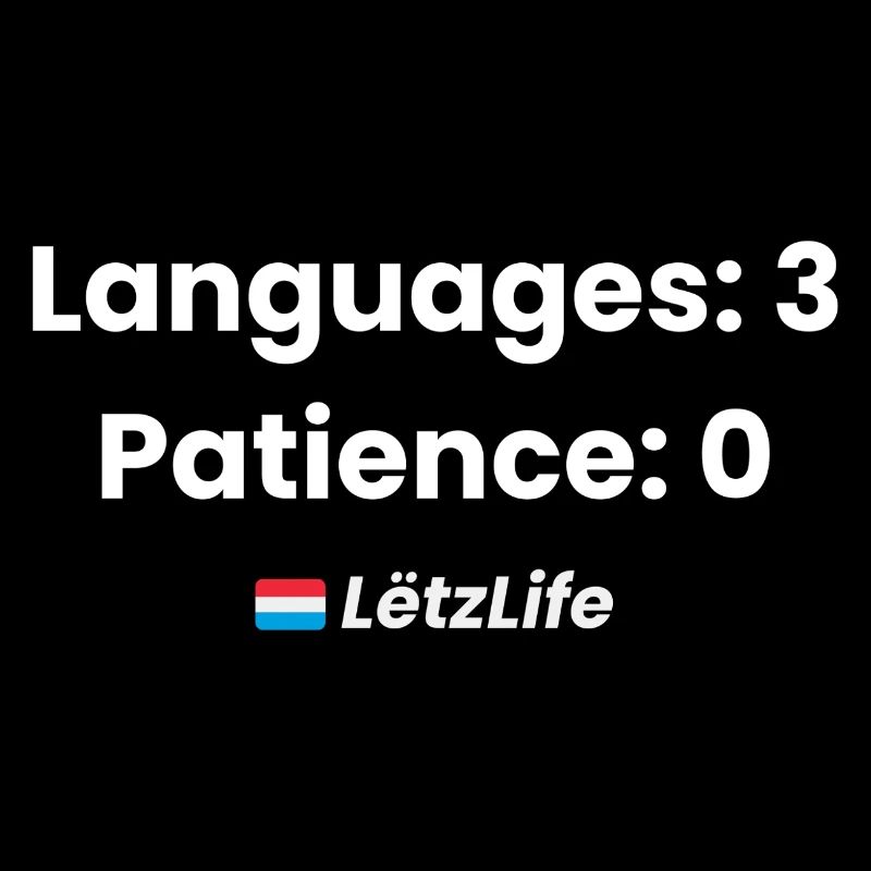 Languages: 3, Patience: 0 – Multilingual humor