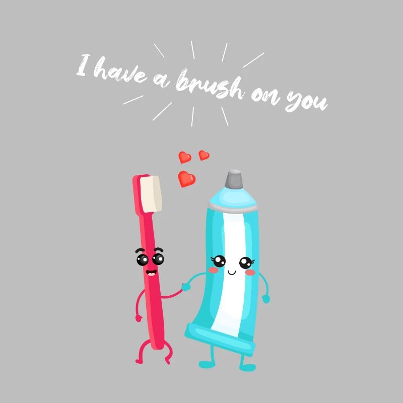 Toothbrush & Toothpaste Pair Gift for Dentists
