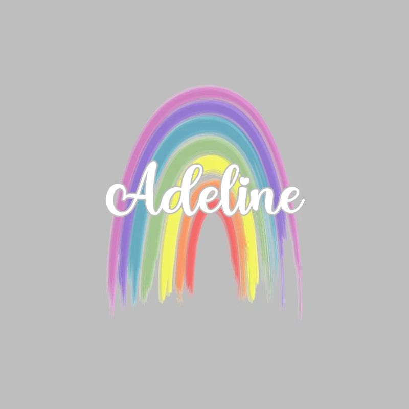 ADELINE Rainbow Cursive
