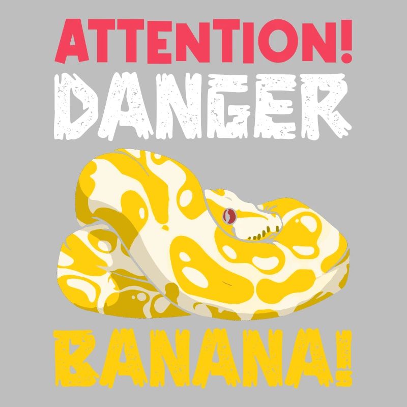 Banana Ball Python Attention Banane dangereuse