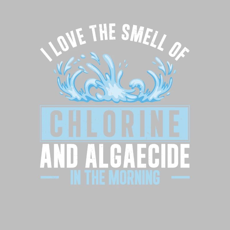 Odeur de chlore et d'algicide dans la piscine