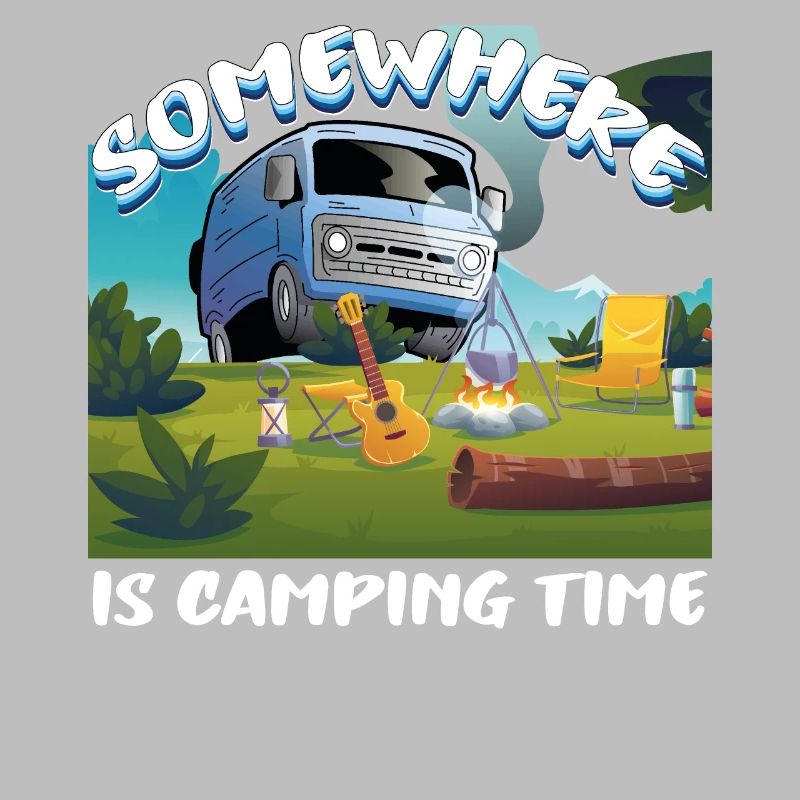 Quelque part, c’est le temps du camping