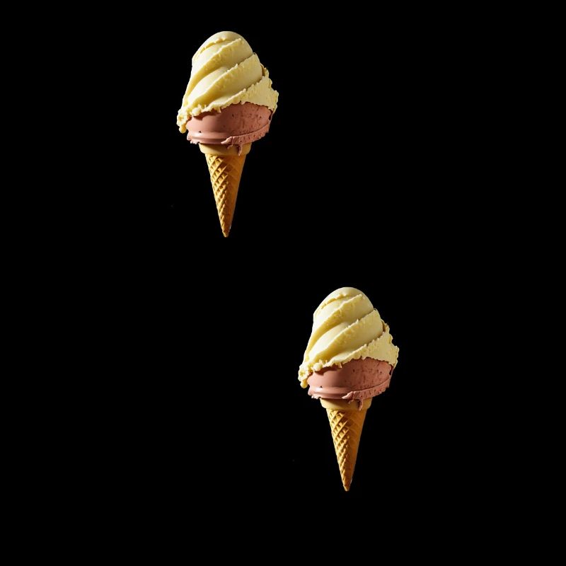 Eiszeit mit Eis