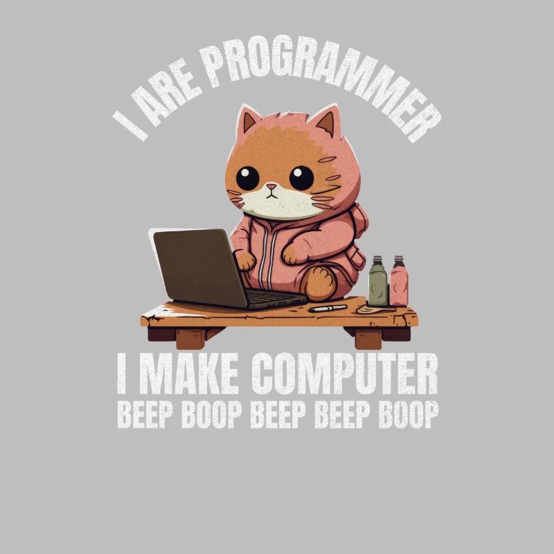 I'm a programmer. I'm doing Computer Beep