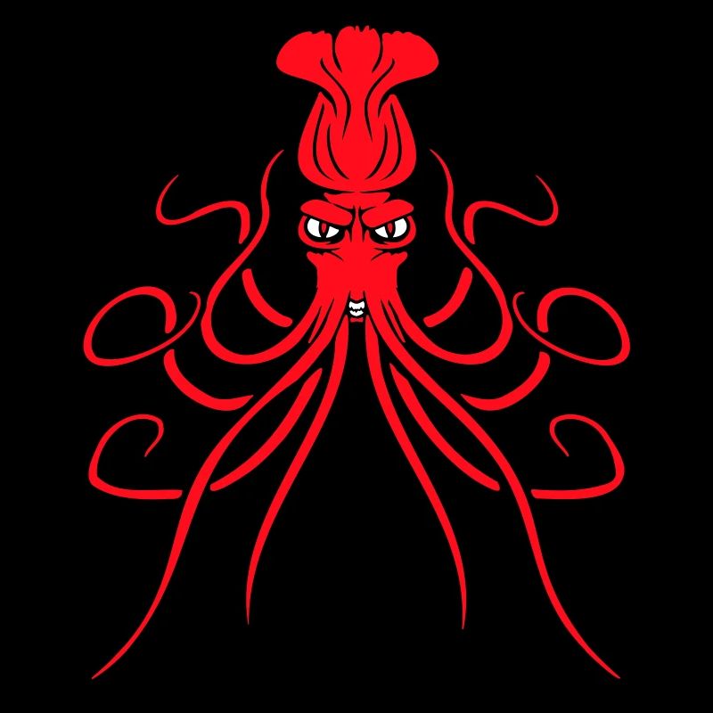 Octopus, octopus, octopus, cephalopod, evil eye