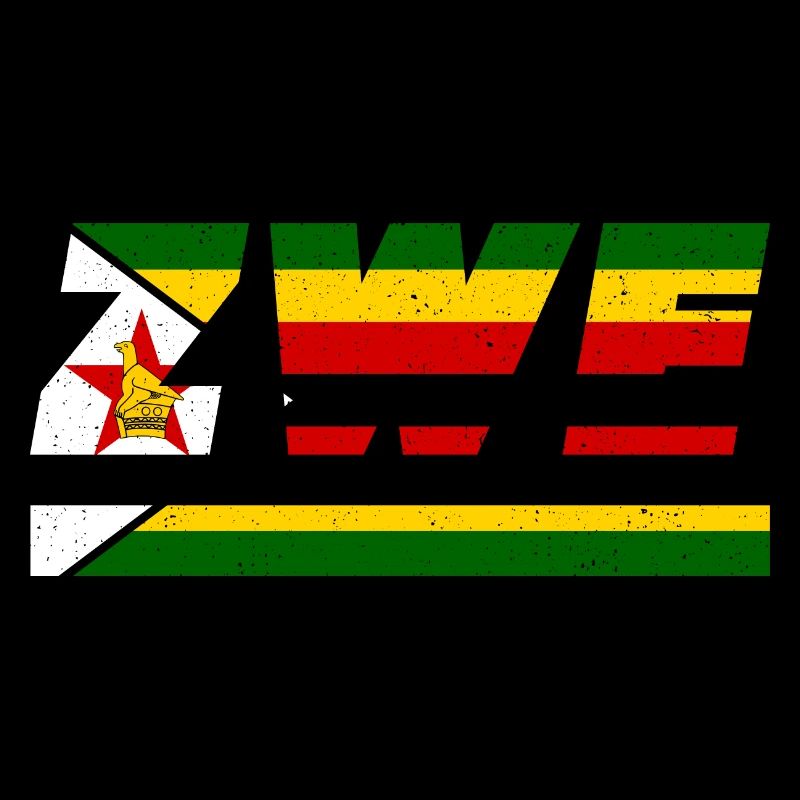 Drapeau du Zimbabwe Drapeau ZWE