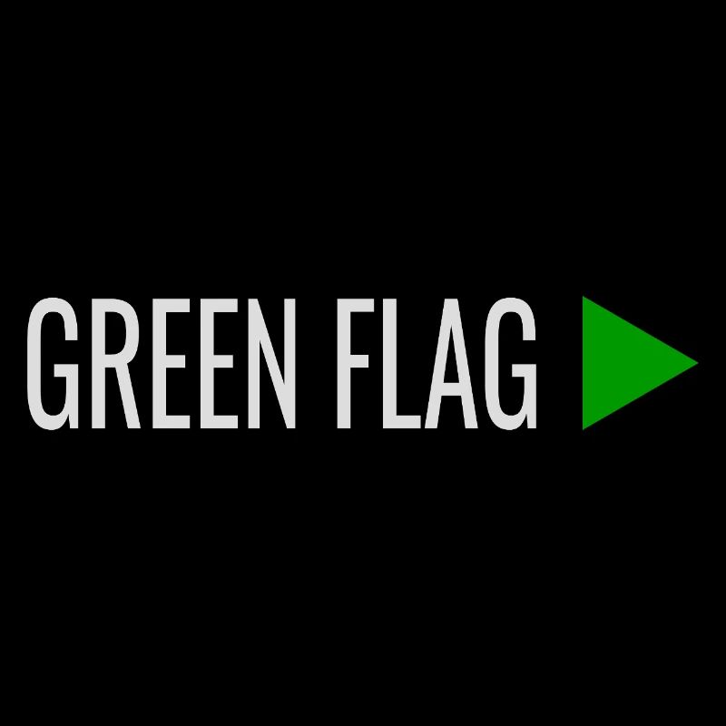 Signes de relation DRAPEAU VERT
