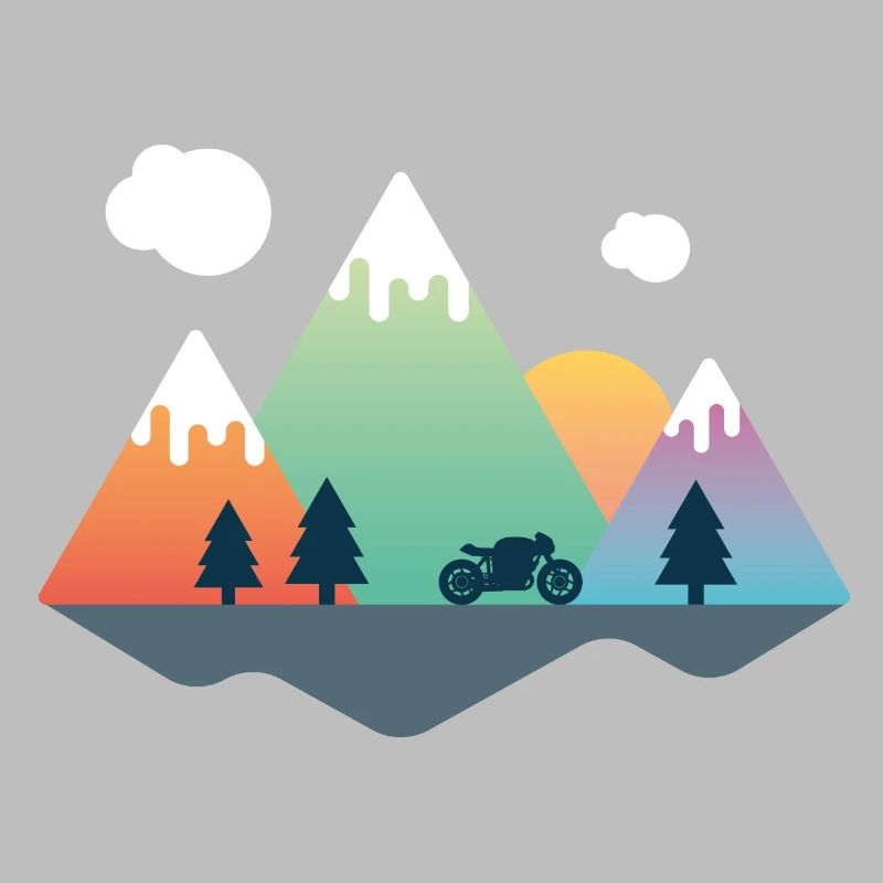 Montagnes de moto