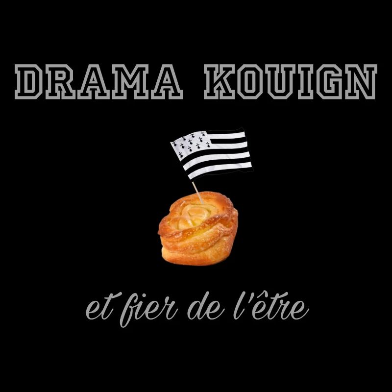 Fier d être un drama kouign Light Grey
