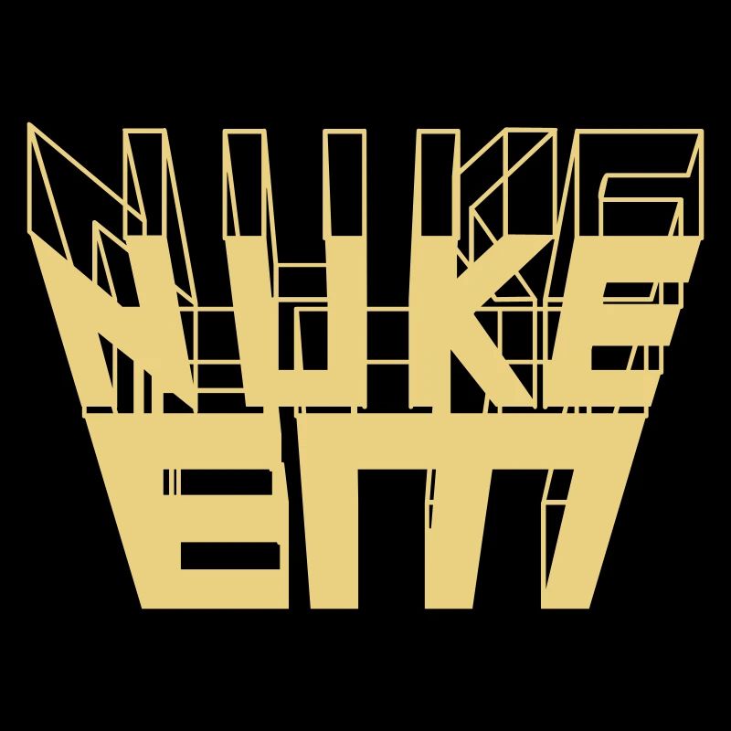 Nuke Em 3D Text