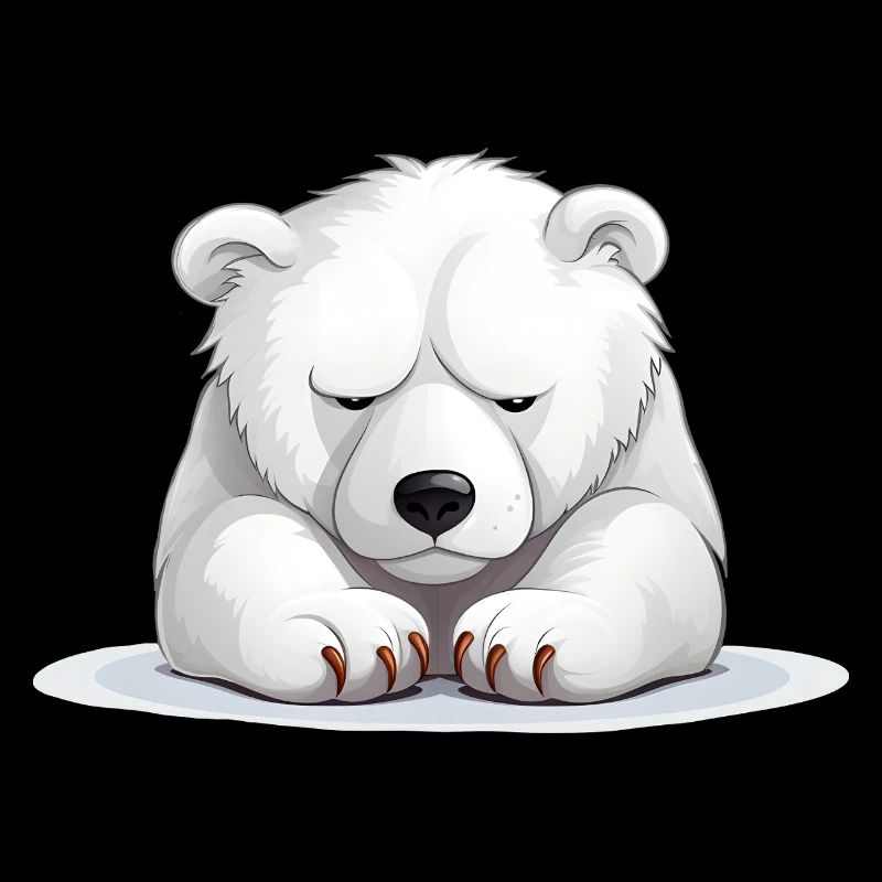 Grumpy Eisbär