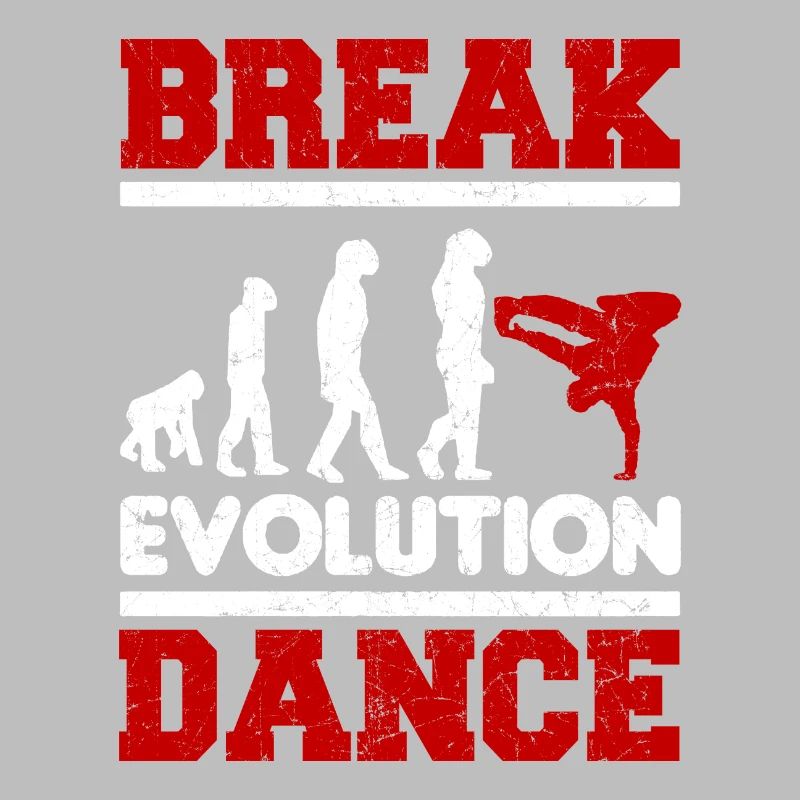 Breakdancing Evolution Breakdance BBoy Tänzer
