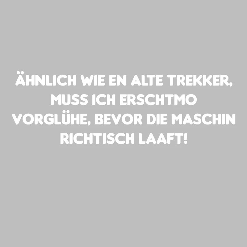 Pfälzer Spruch - Traktor - Geschenk