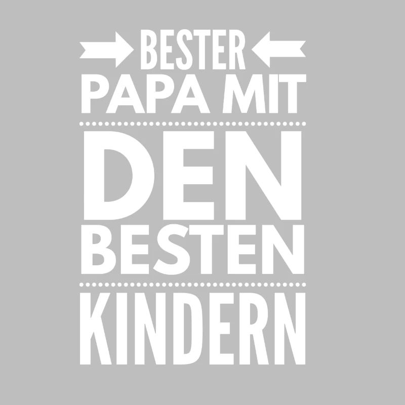 Bester Papa mit den besten Kindern