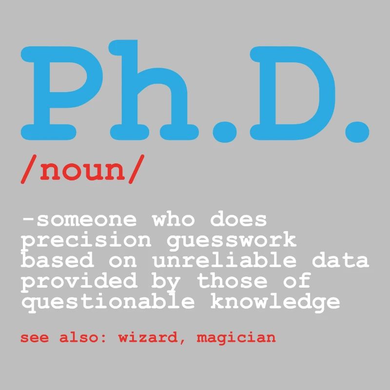 Phd Uni Student Abschluss Geschenk