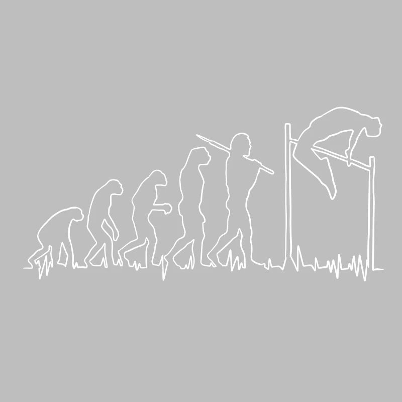 Evolution Saut en hauteur Athlétisme