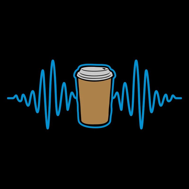 Frequenz Kaffee Becher unterwegs