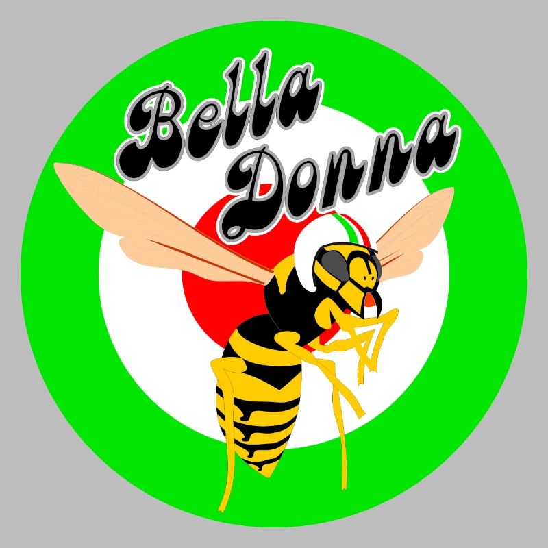 Guêpe Mod Cible Cocarde Verte Bella Donna