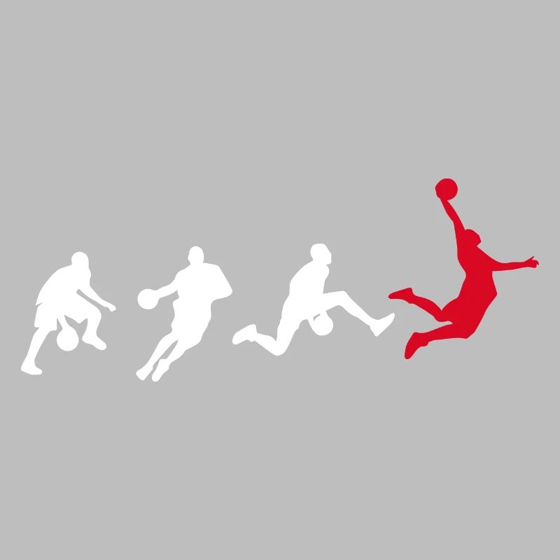 Basket-ball Basketteur Evolution Dunk