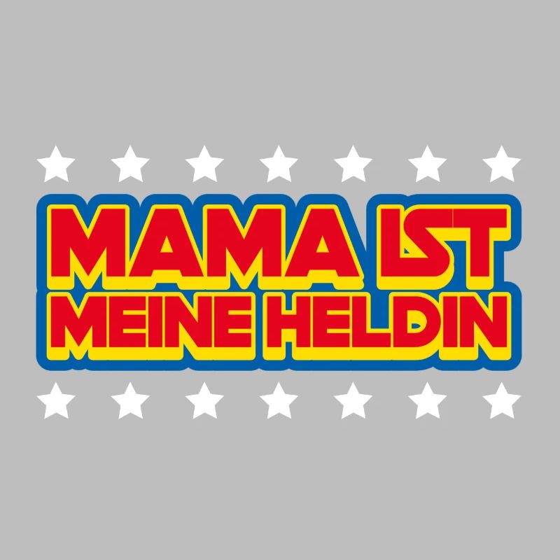Mama Ist Meine Heldin Muttertag Geschenk Mutter
