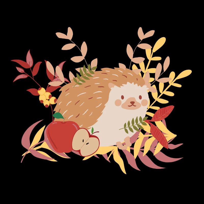 Hérisson d'automne