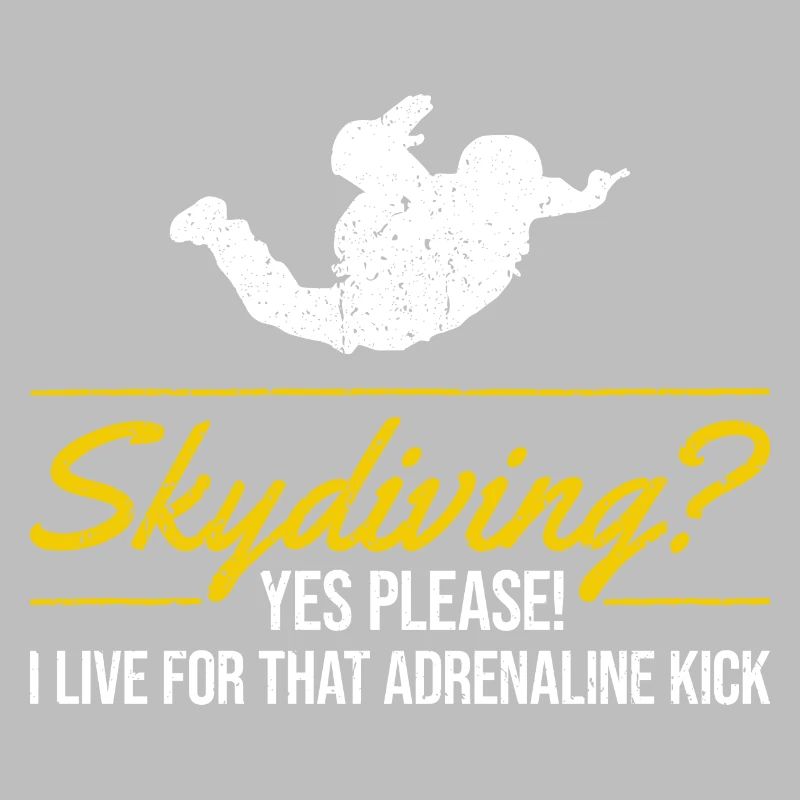 Sky Dive Fever Design. Perfektes Adrenalin-Geschenk
