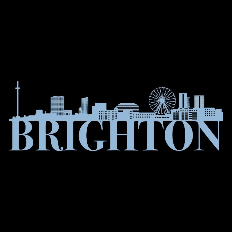 Brighton Angleterre Skyline cadeau idée UK