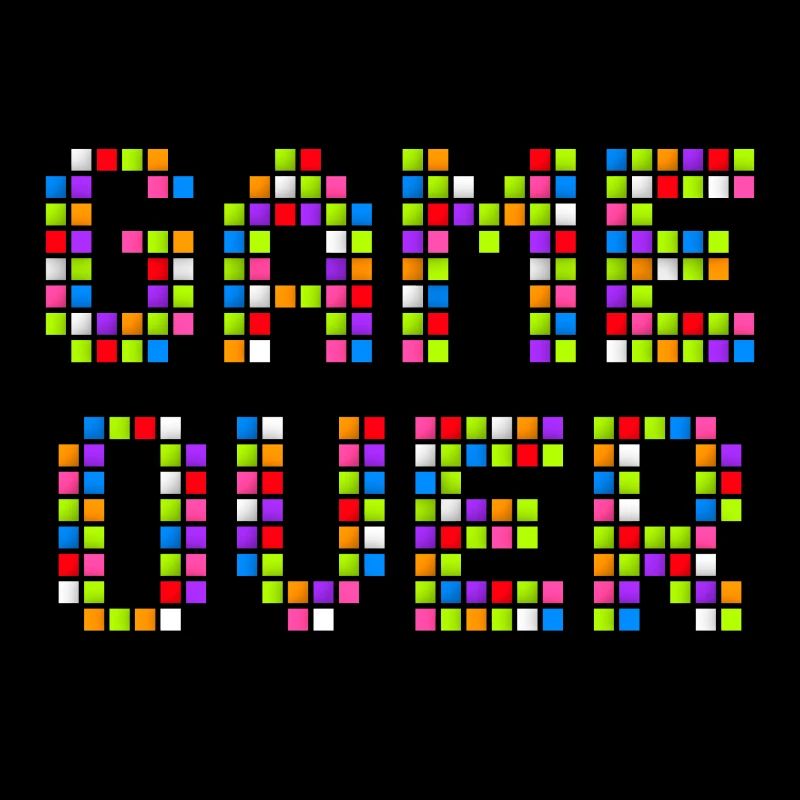 Game Over Pixel