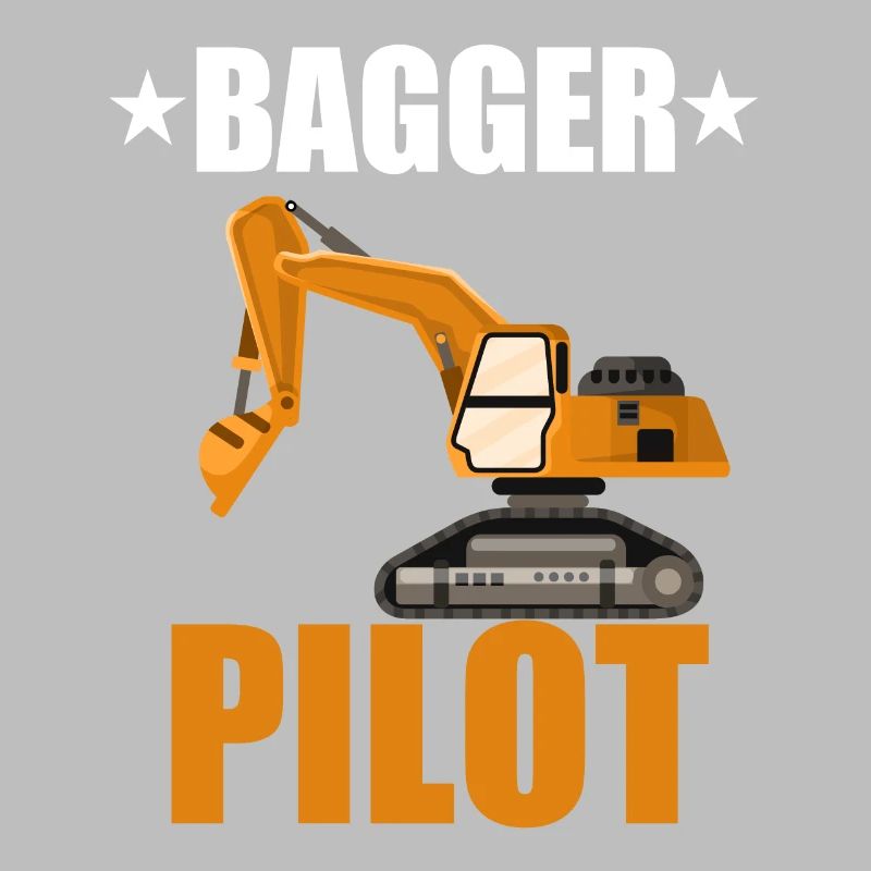 Bagger Pilot Shirt • Baggern • Bagger Geschenk