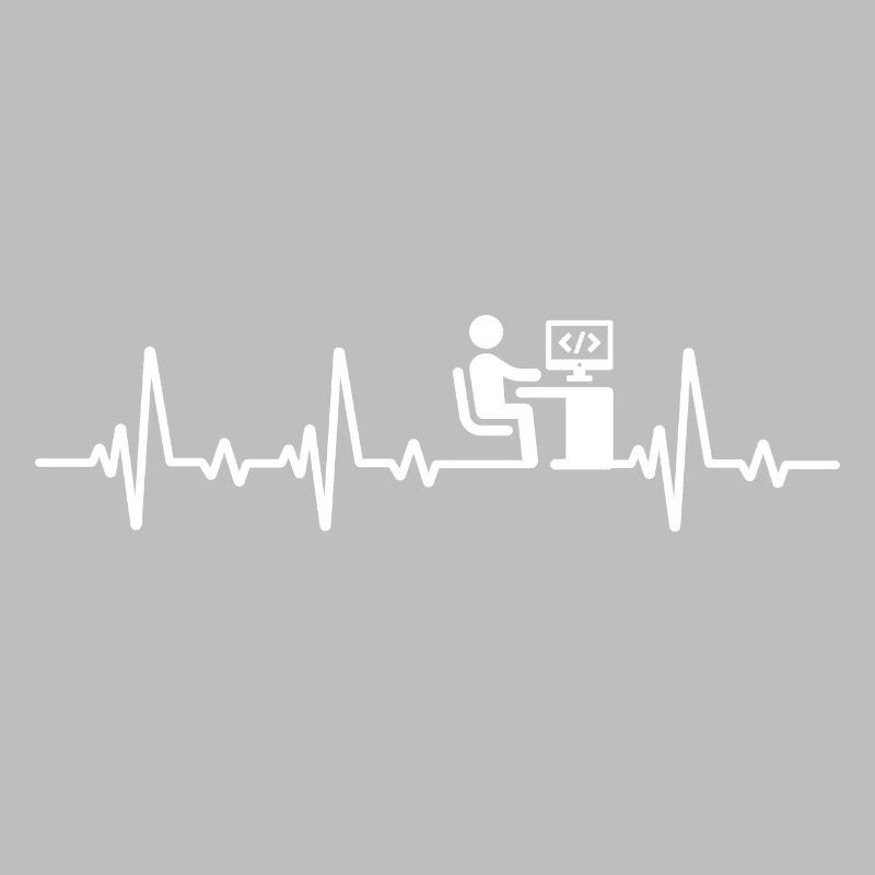 Programmeur Heartbeat Code Computer Scientist