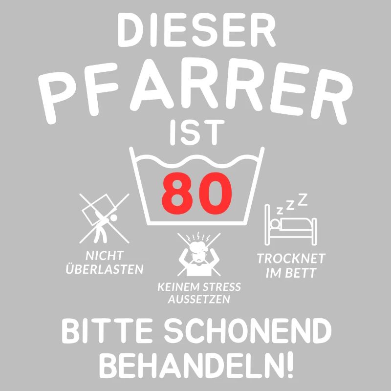 Ce pasteur a 80 ans.