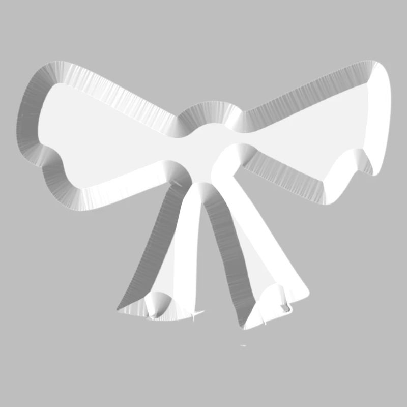 loop symbol fly silver