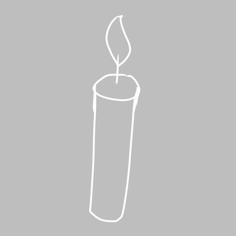Candle Symbol Fire Light Shape