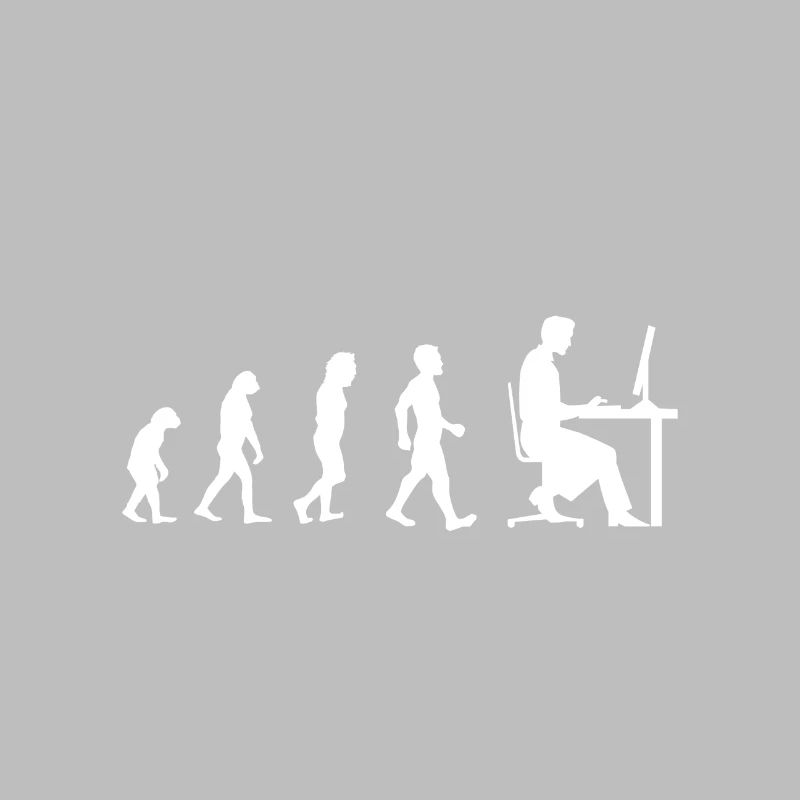 Evolution - Geschenk - Programmierer Computer Nerd